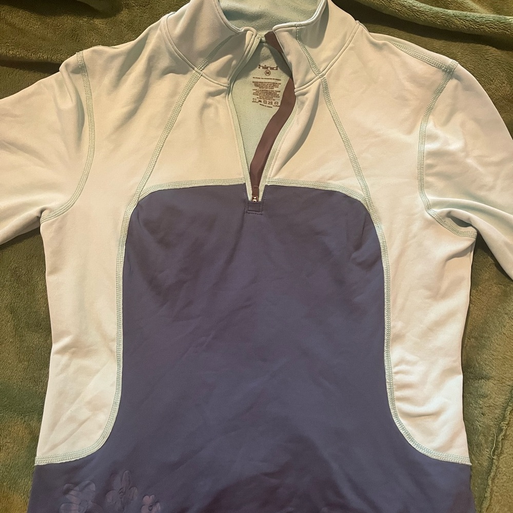 Hind Light Blue Athletic Top